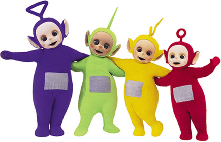 ¿Vendes como los Teletubbies?